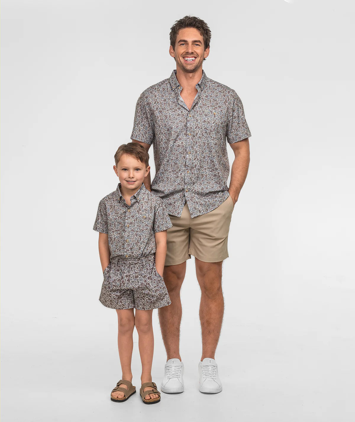 Boys Hooked on Camo Baja Shirt