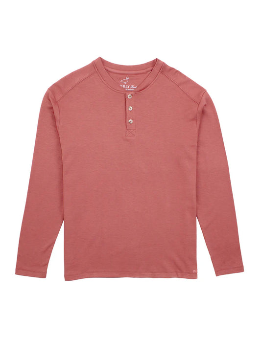 Shoreline Henley - Salmon