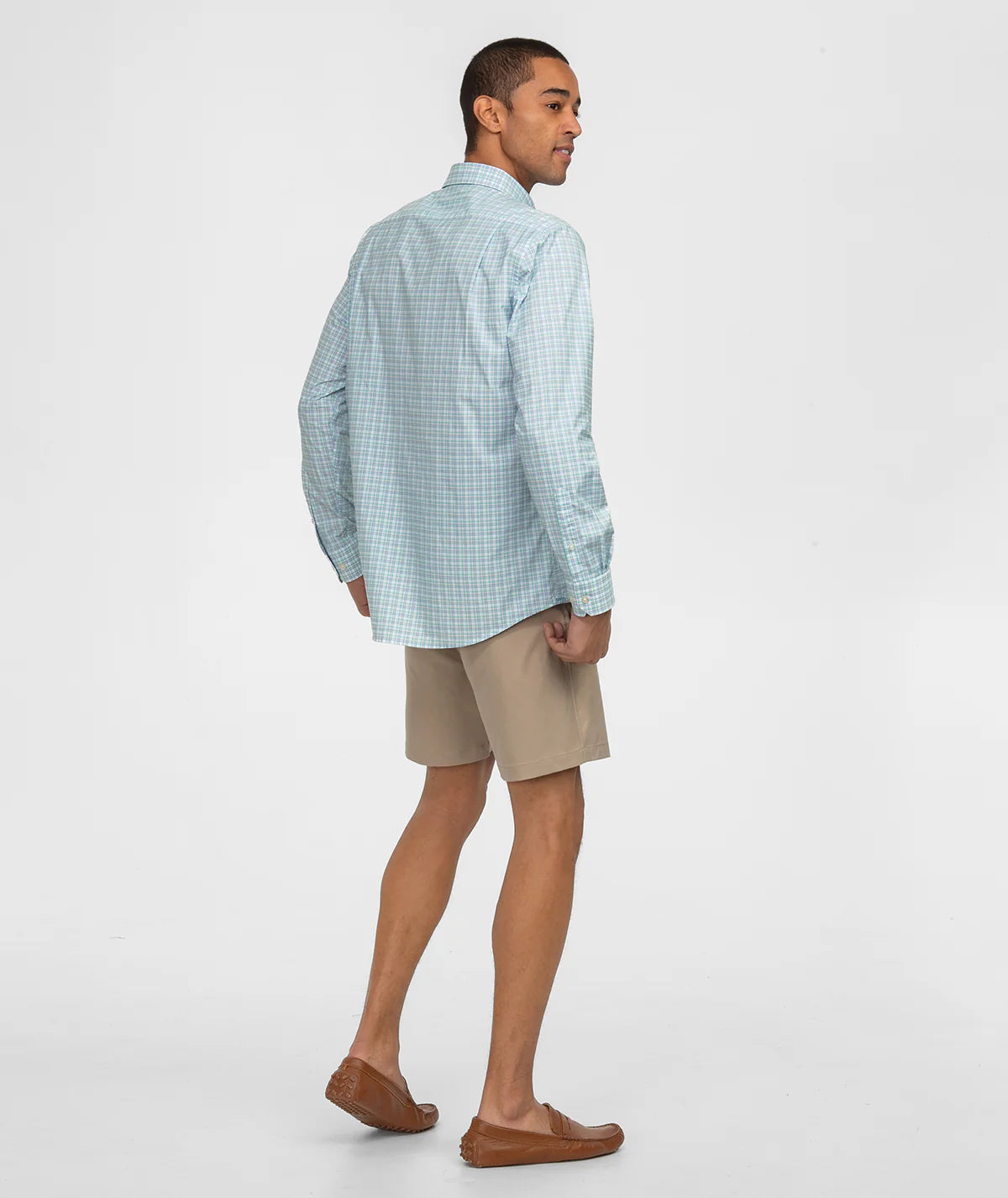 Miramar Plaid Button Down - Barbados