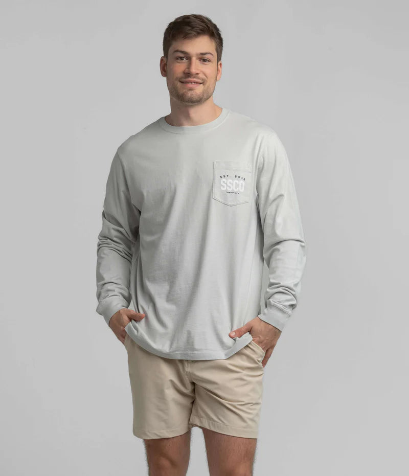 Winged Pursuit Tee - Oyster