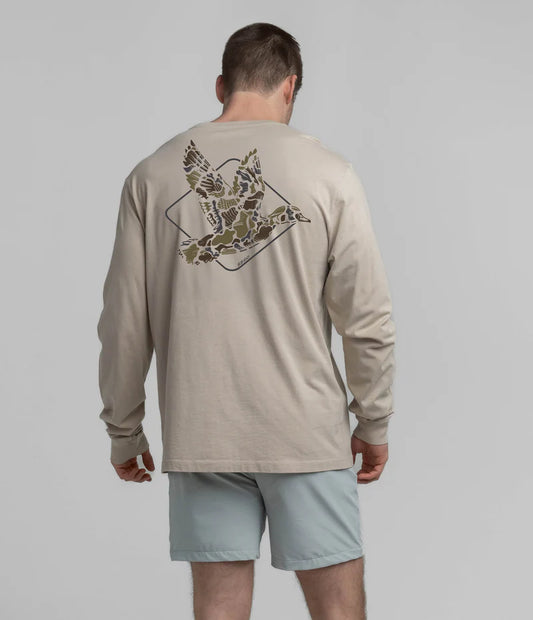 Camo Flight Long Sleeve Tee