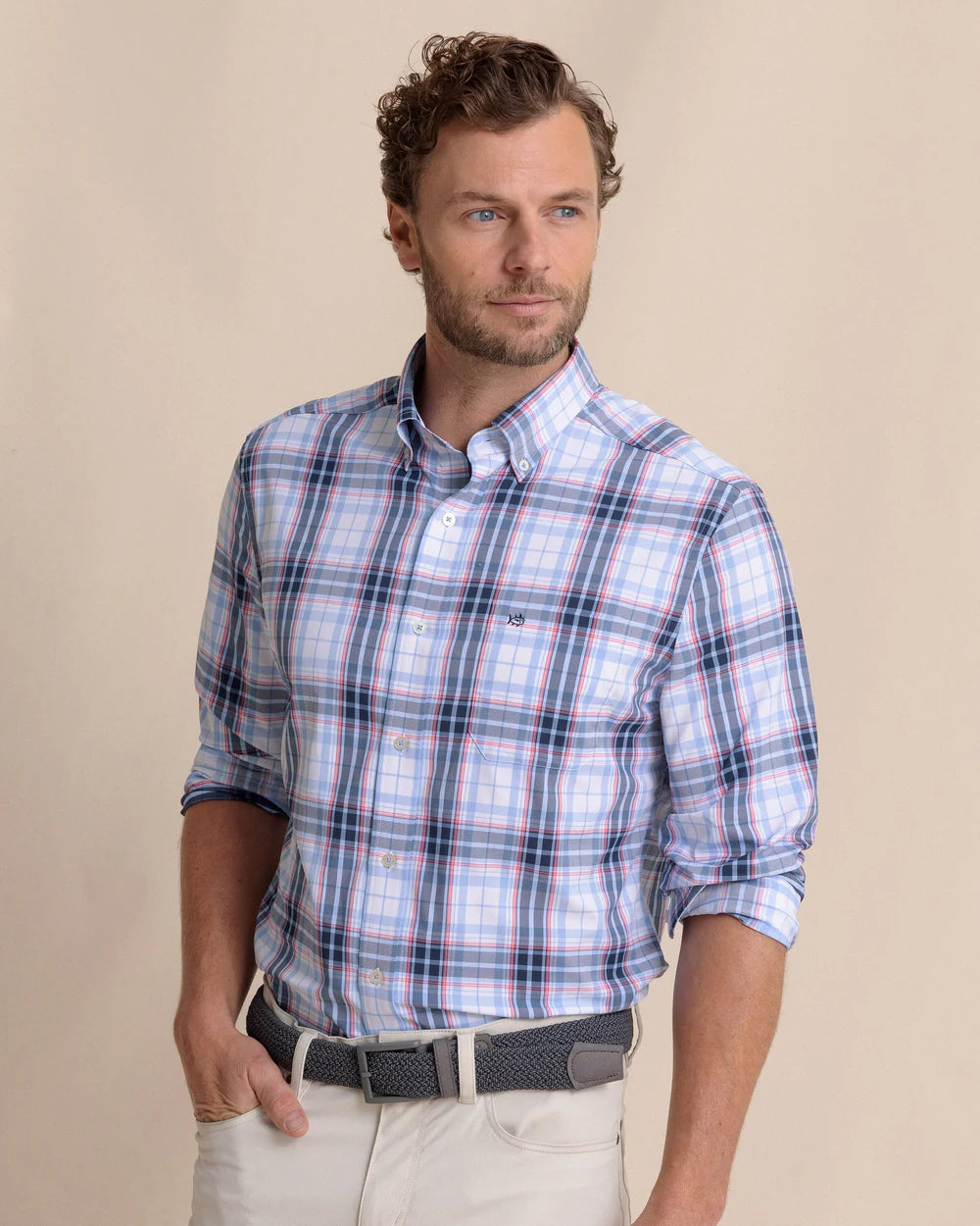 Willowbrook Plaid Sportshirt - Ocean Channel