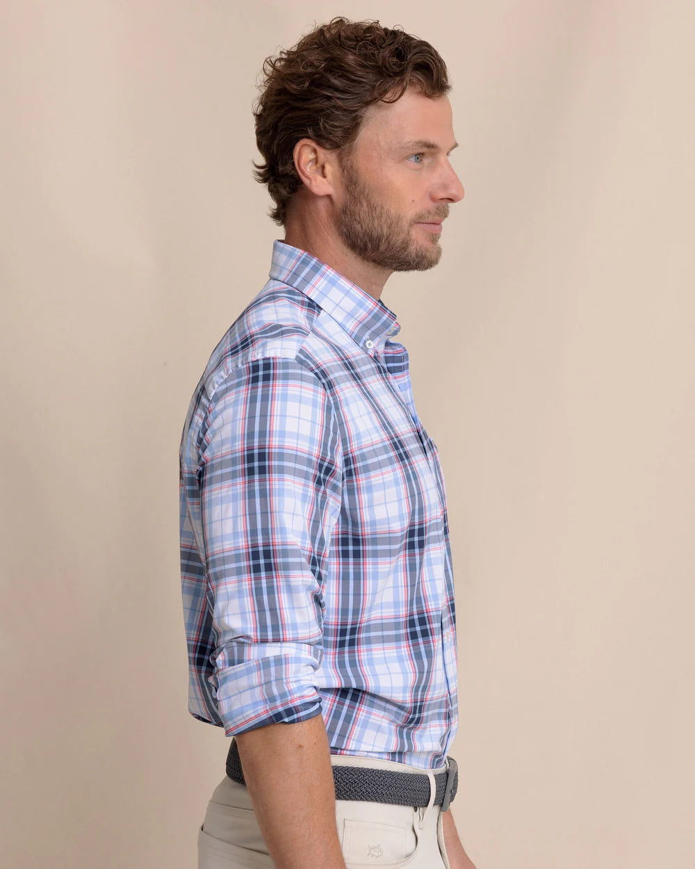 Willowbrook Plaid Sportshirt - Ocean Channel