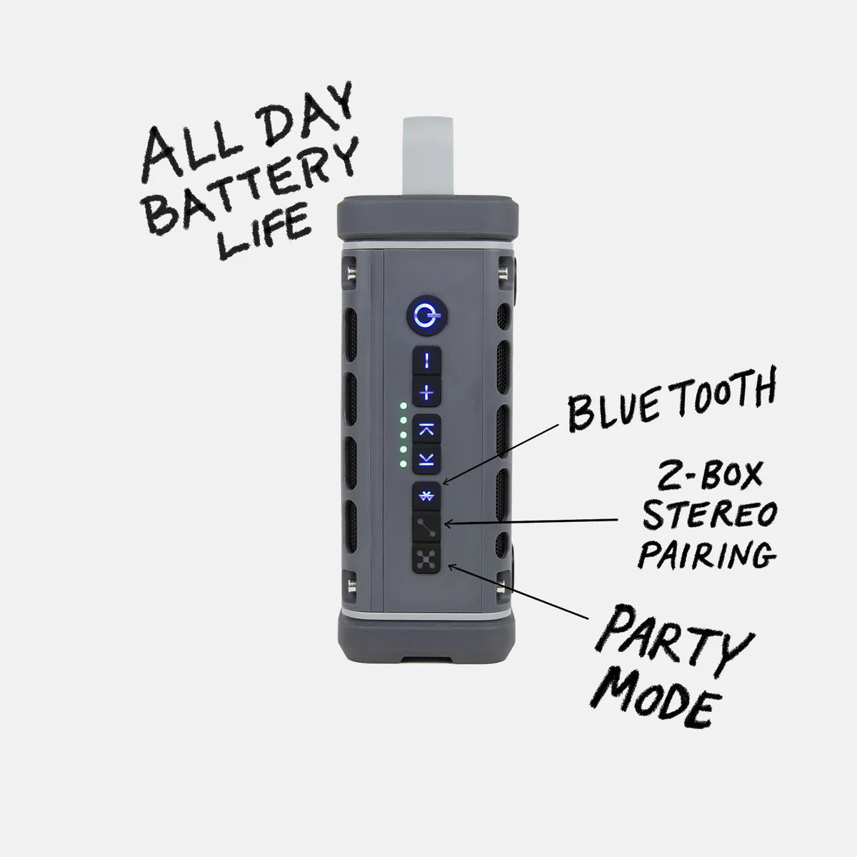 Turtlebox Ranger - Gray