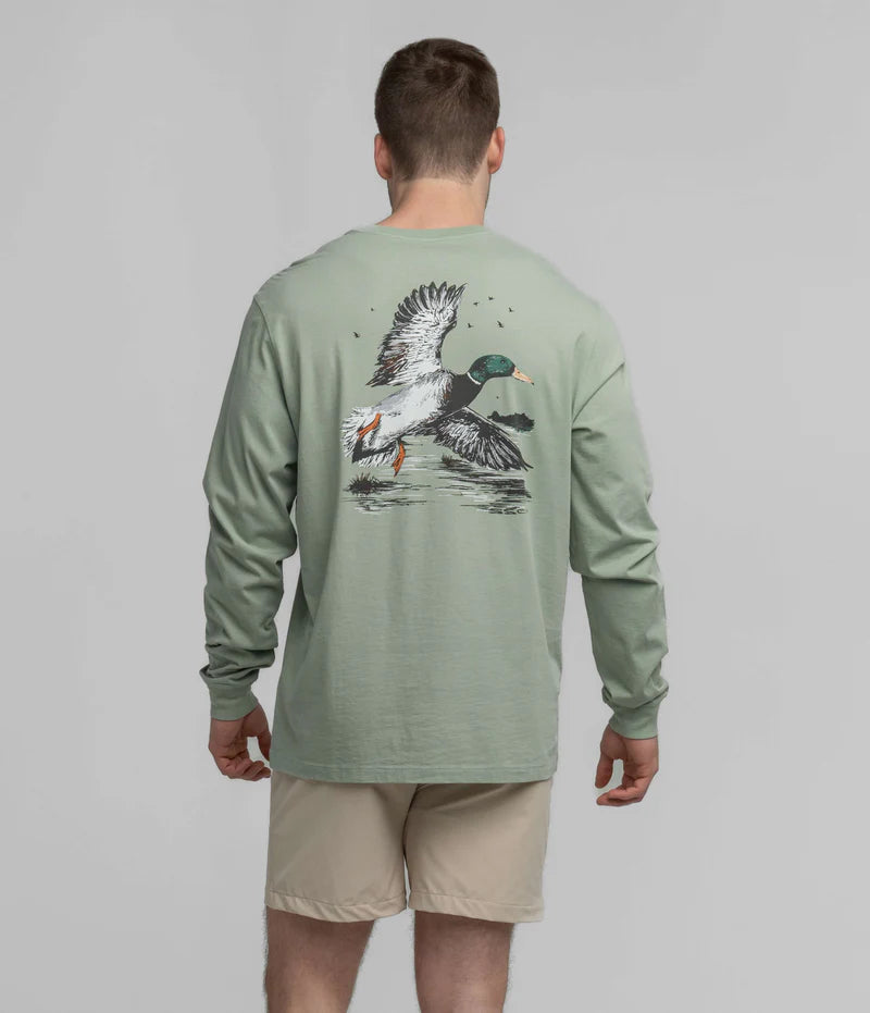 Winged Pursuit Long Sleeve Tee