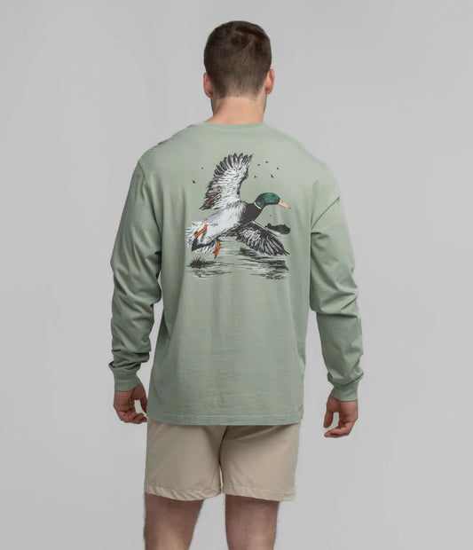 Winged Pursuit Long Sleeve Tee