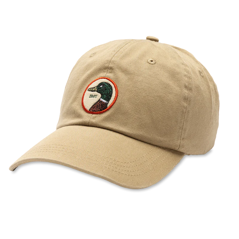 Circle Patch Twill Hat - Khaki