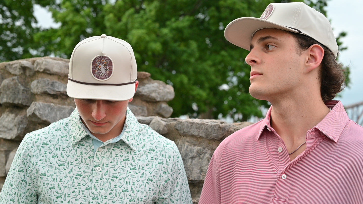 Vintage Crest Rope Hat