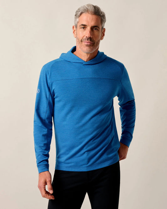 Remmy Lightweight Performance Hoodie - Palisades Blue
