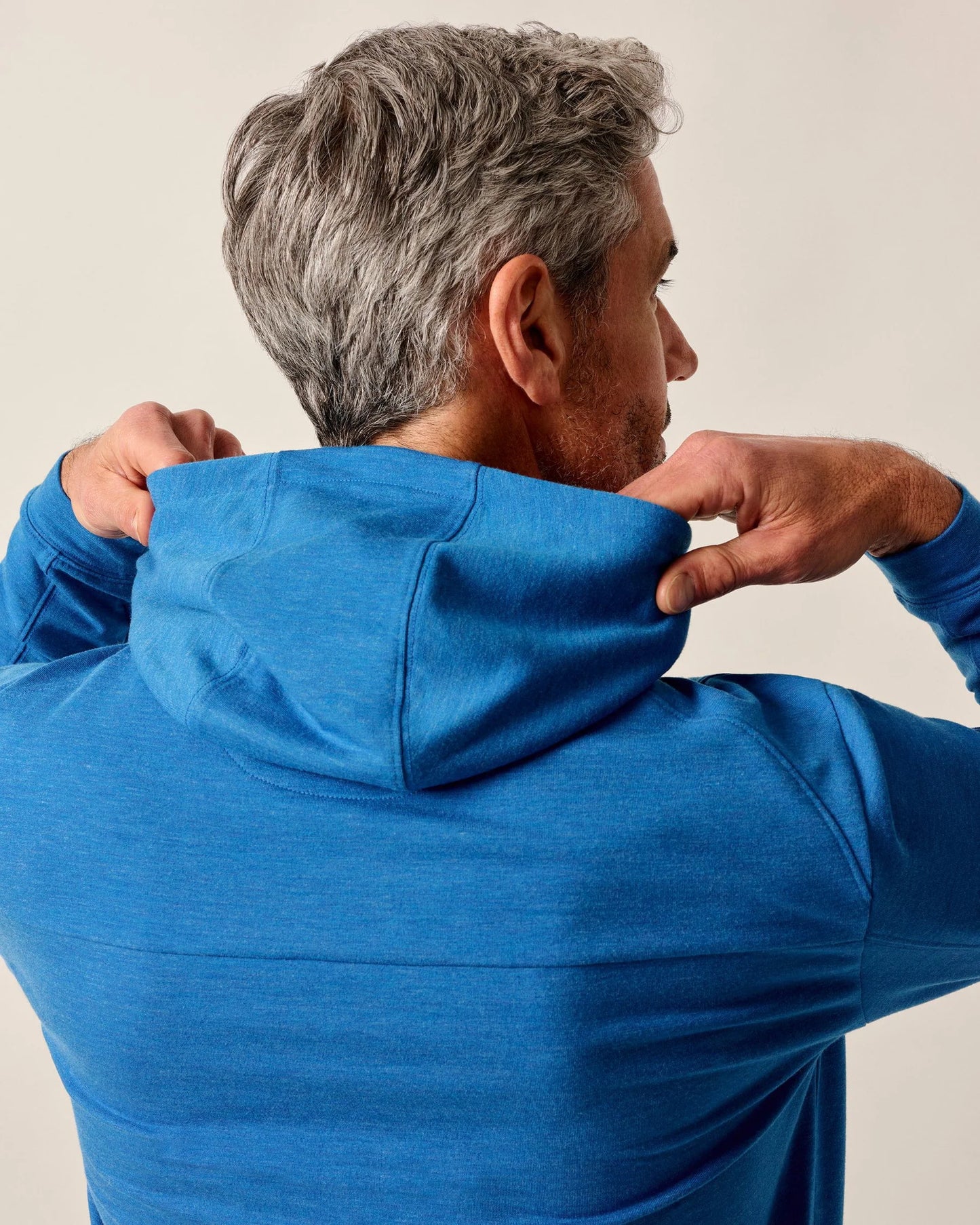 Remmy Lightweight Performance Hoodie - Palisades Blue