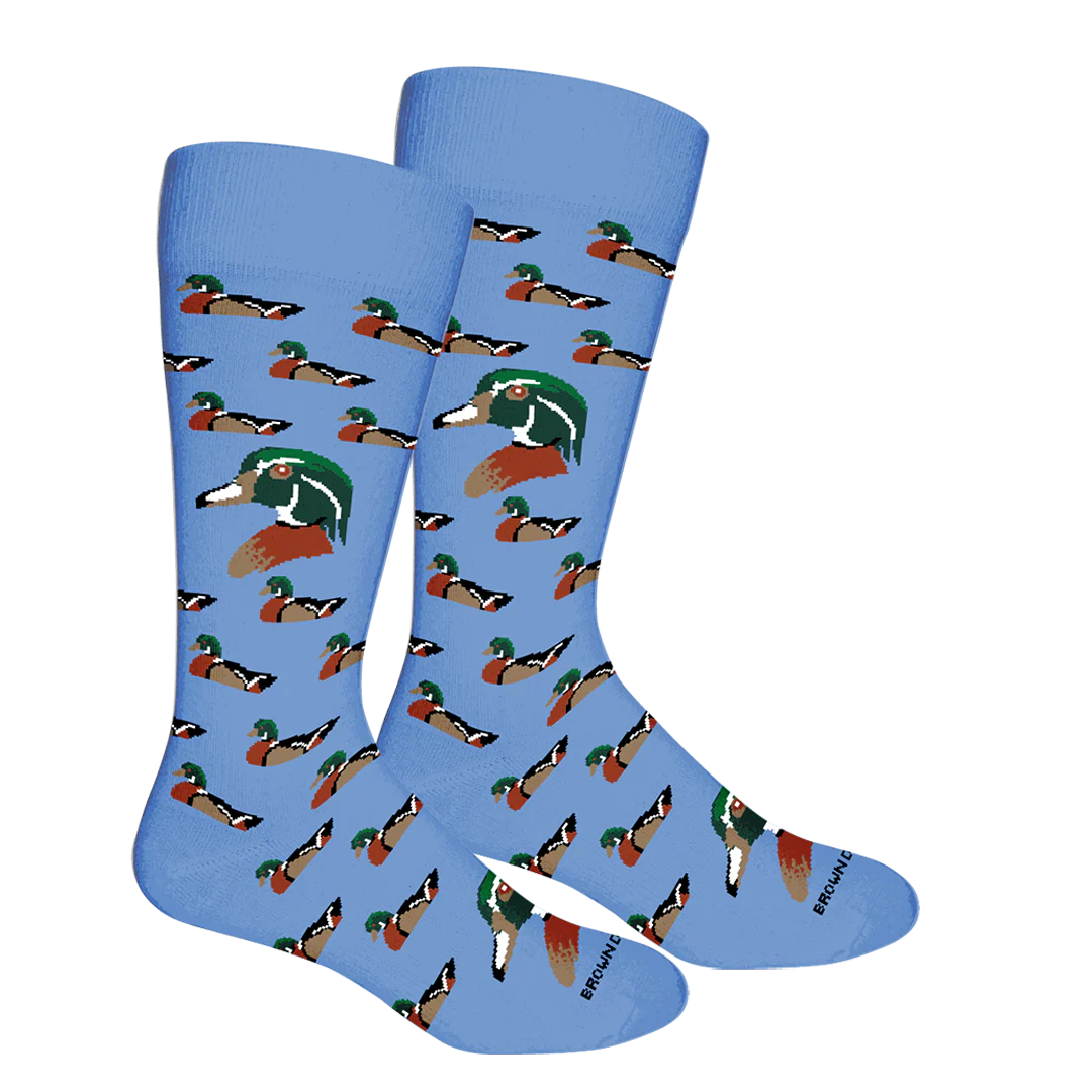 Wood Duck Socks