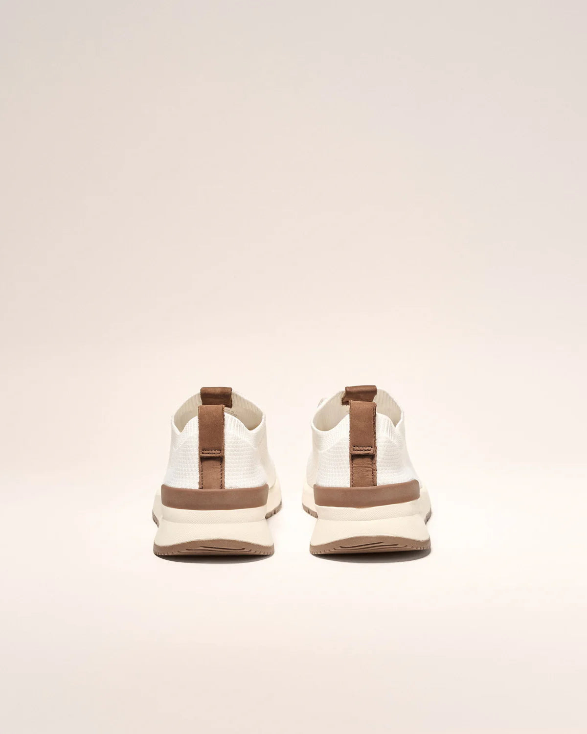 Knit Mesh Runner - White