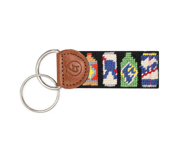 Needlepoint Keychain