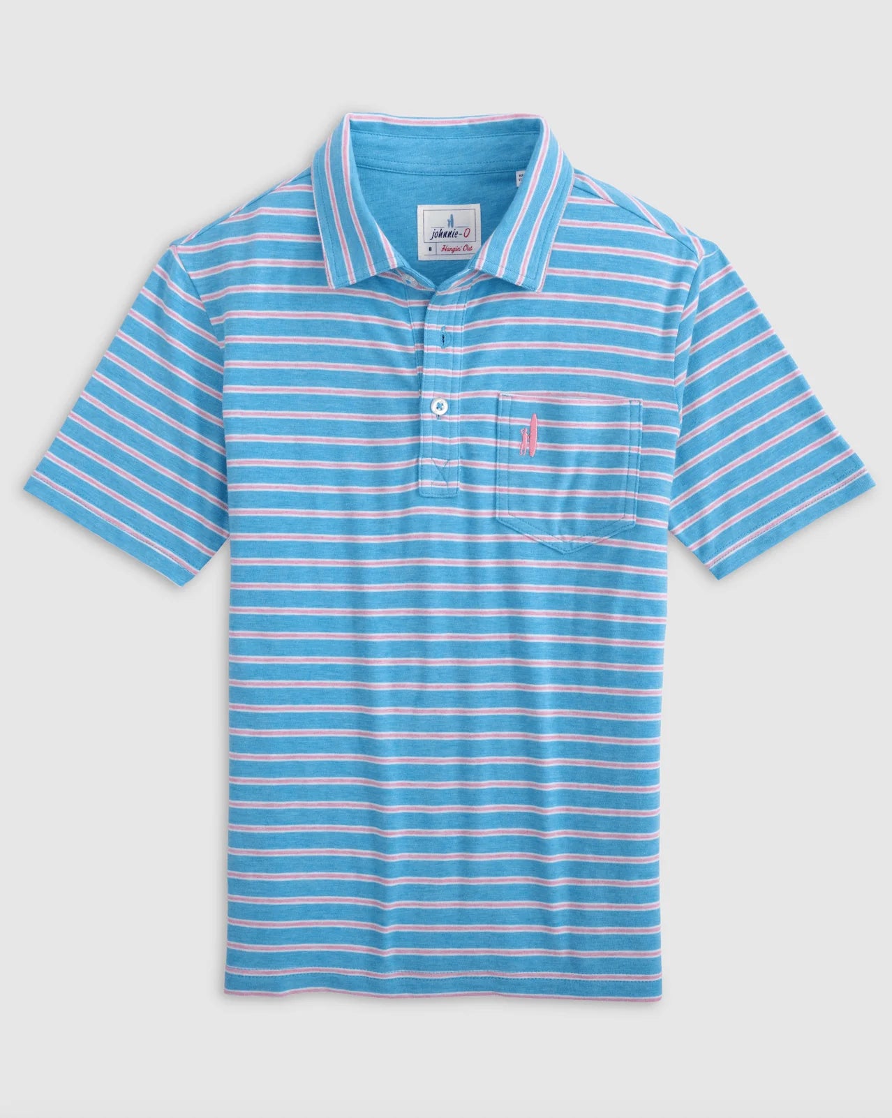 4-Button Polo - Matthis Stripe - Youth