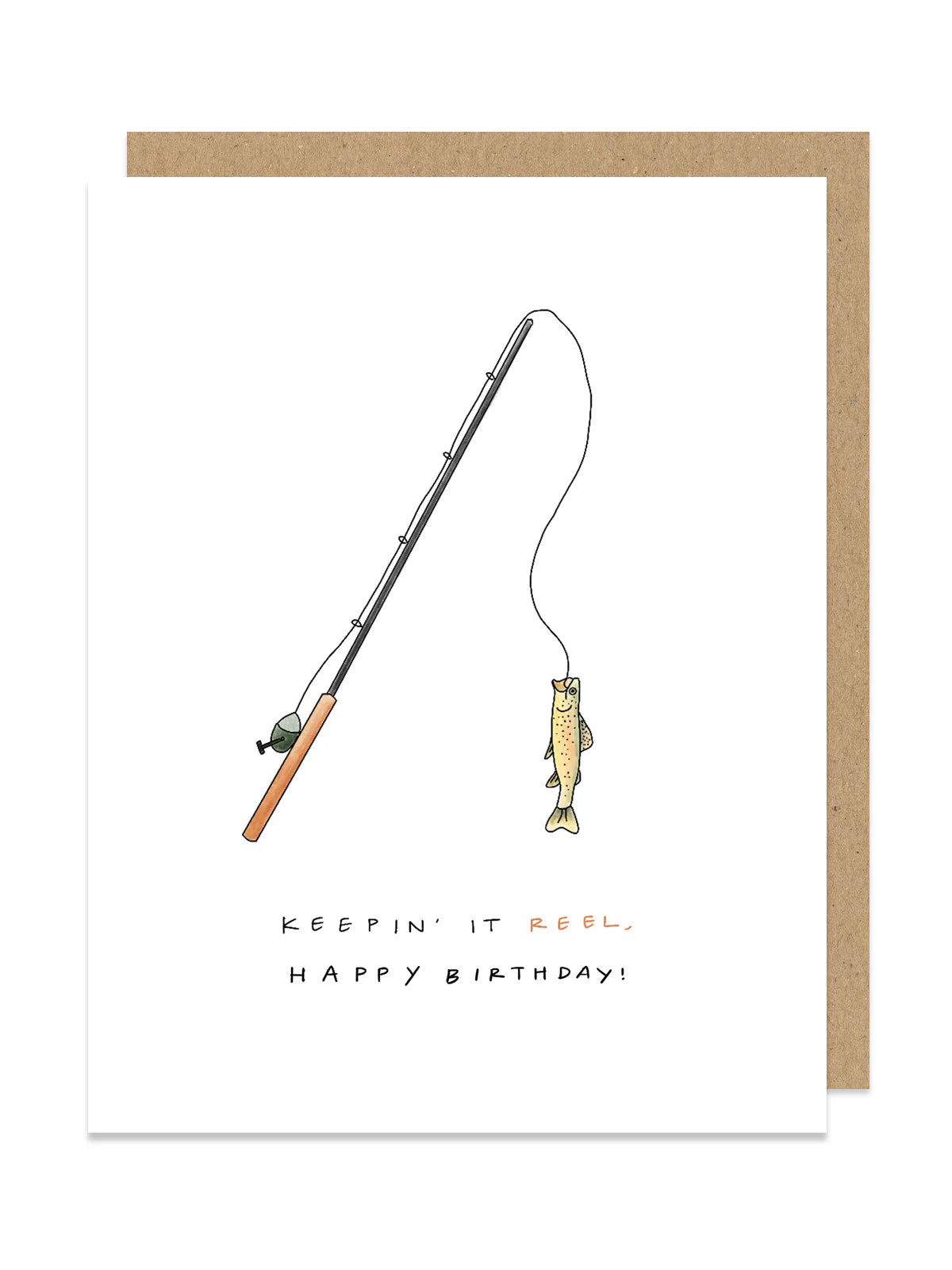 Keepin' it Reel Birthday Card