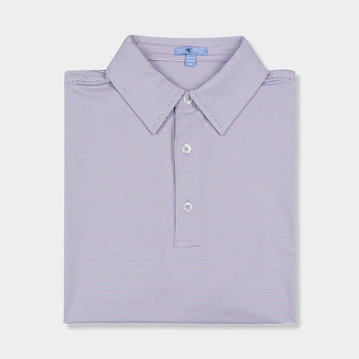 Club Pinstripe Performance Polo