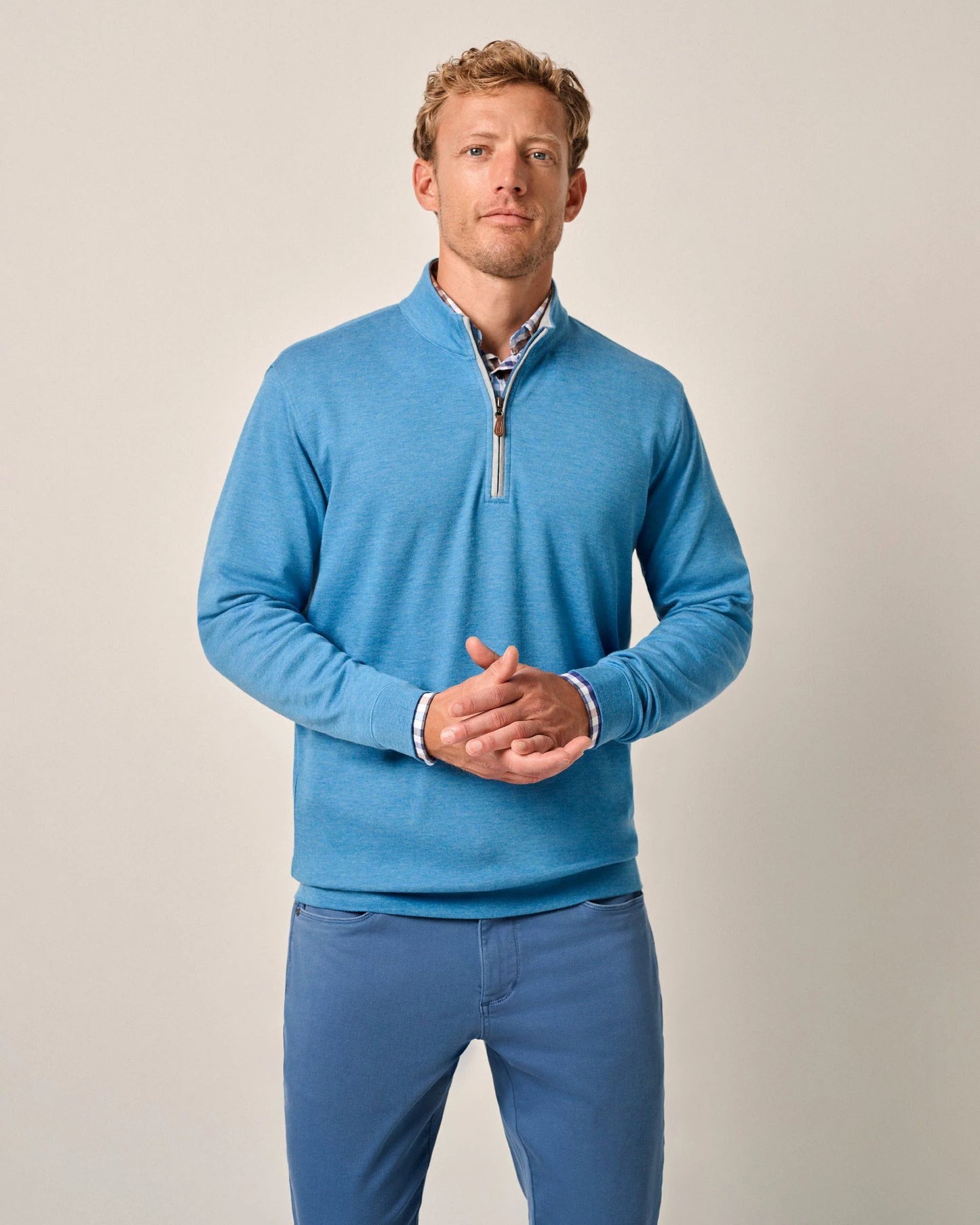 The Sully 1/4 Zip Pullover - Bombay