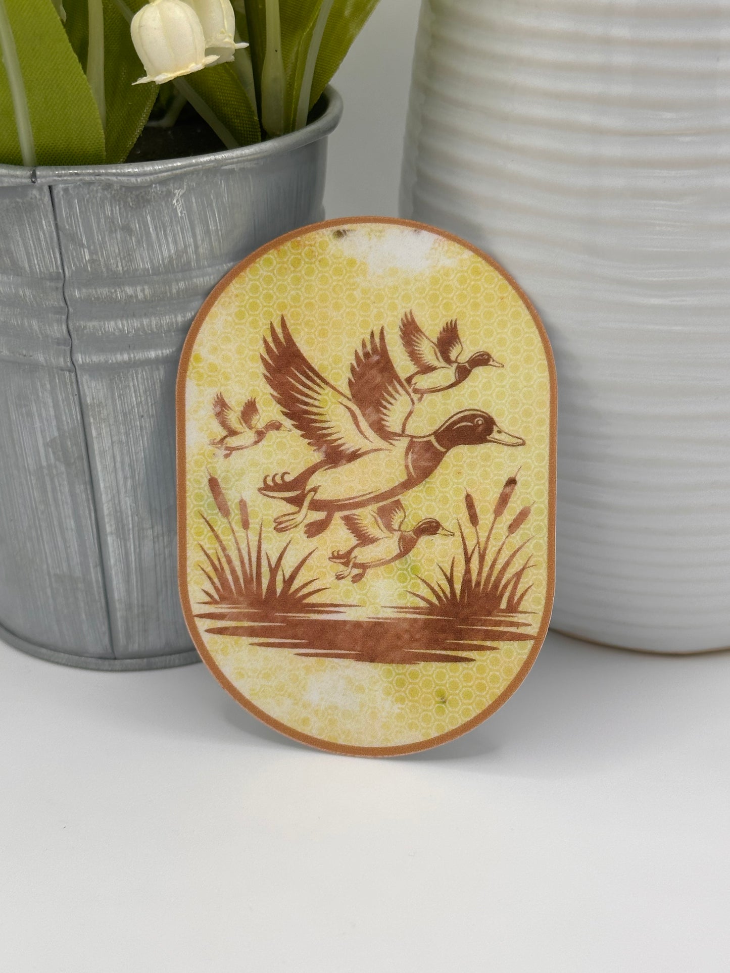 Watercolor Mallard Sticker