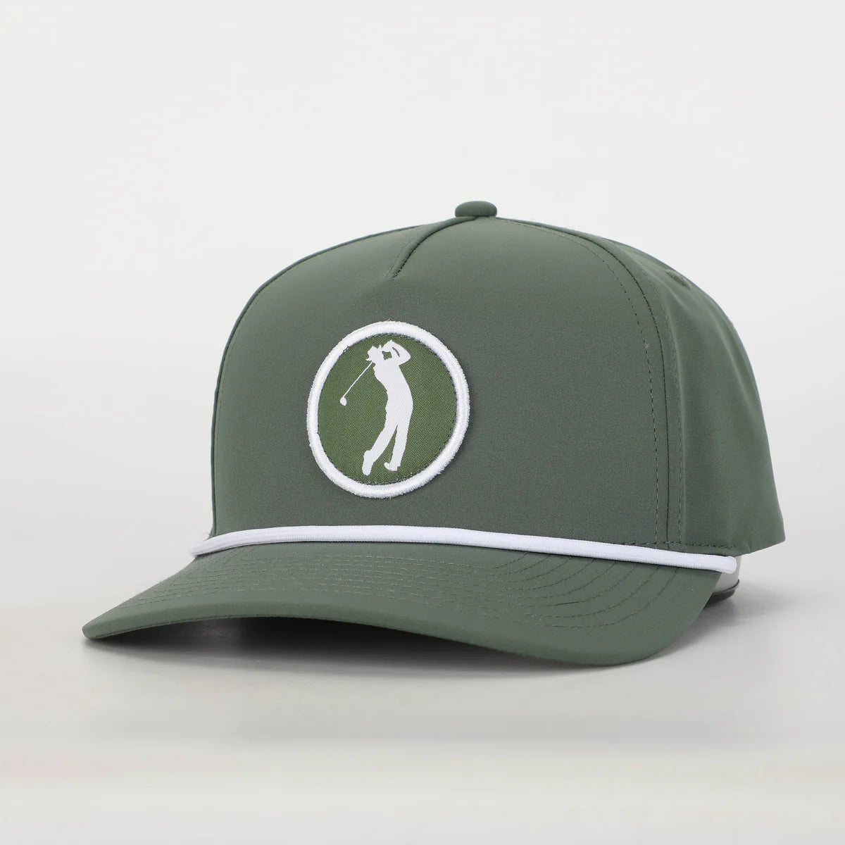 Circle Golfer Roped Hat - Green