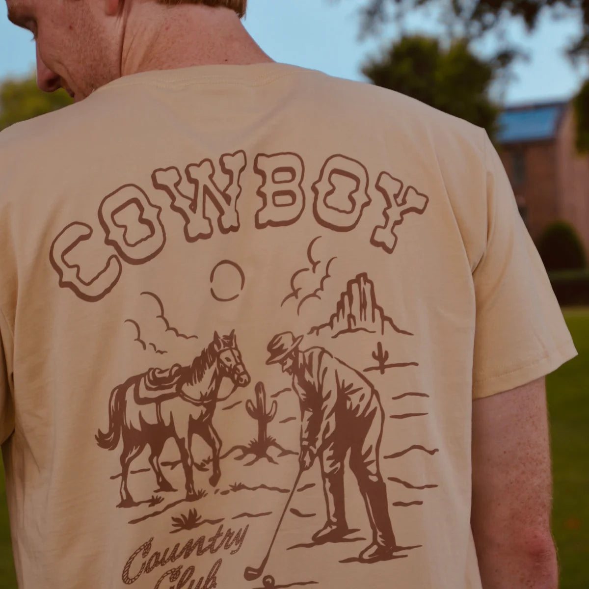 Horse and Sun Graphic T-Shirt