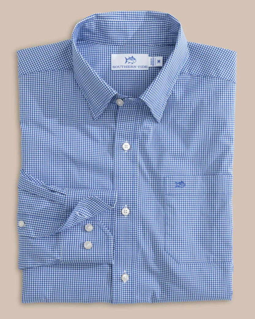 Charleston Parkwood Microgingham Sportshirt
