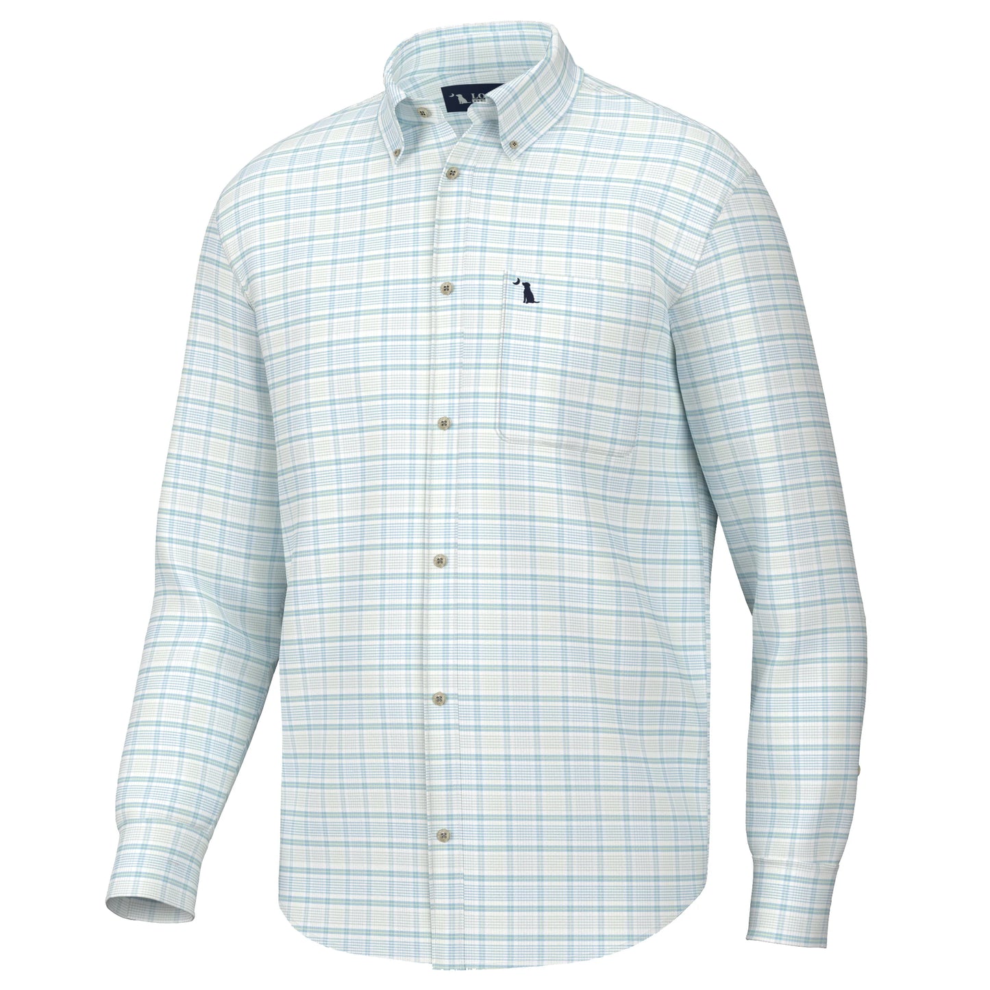 Stamps Dress Shirt - Moss