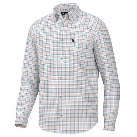 Stamps Dress Shirt - Salmon
