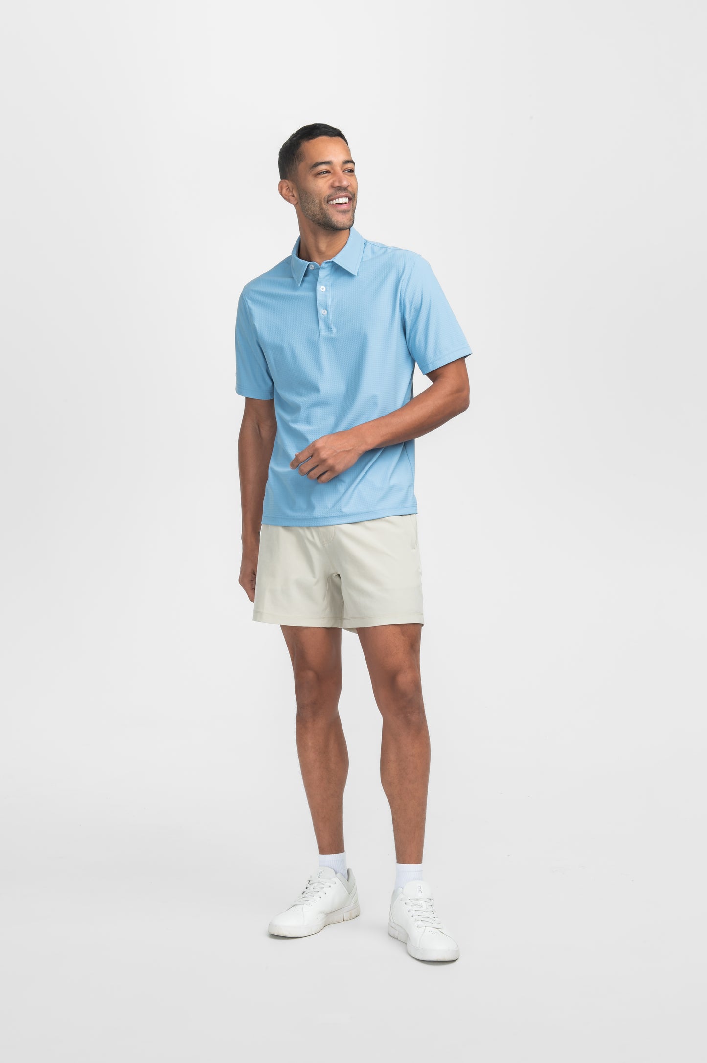 Next Level Performance Polo - Ocean Breeze