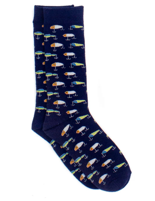 Lucky Duck Socks - Vintage Lures