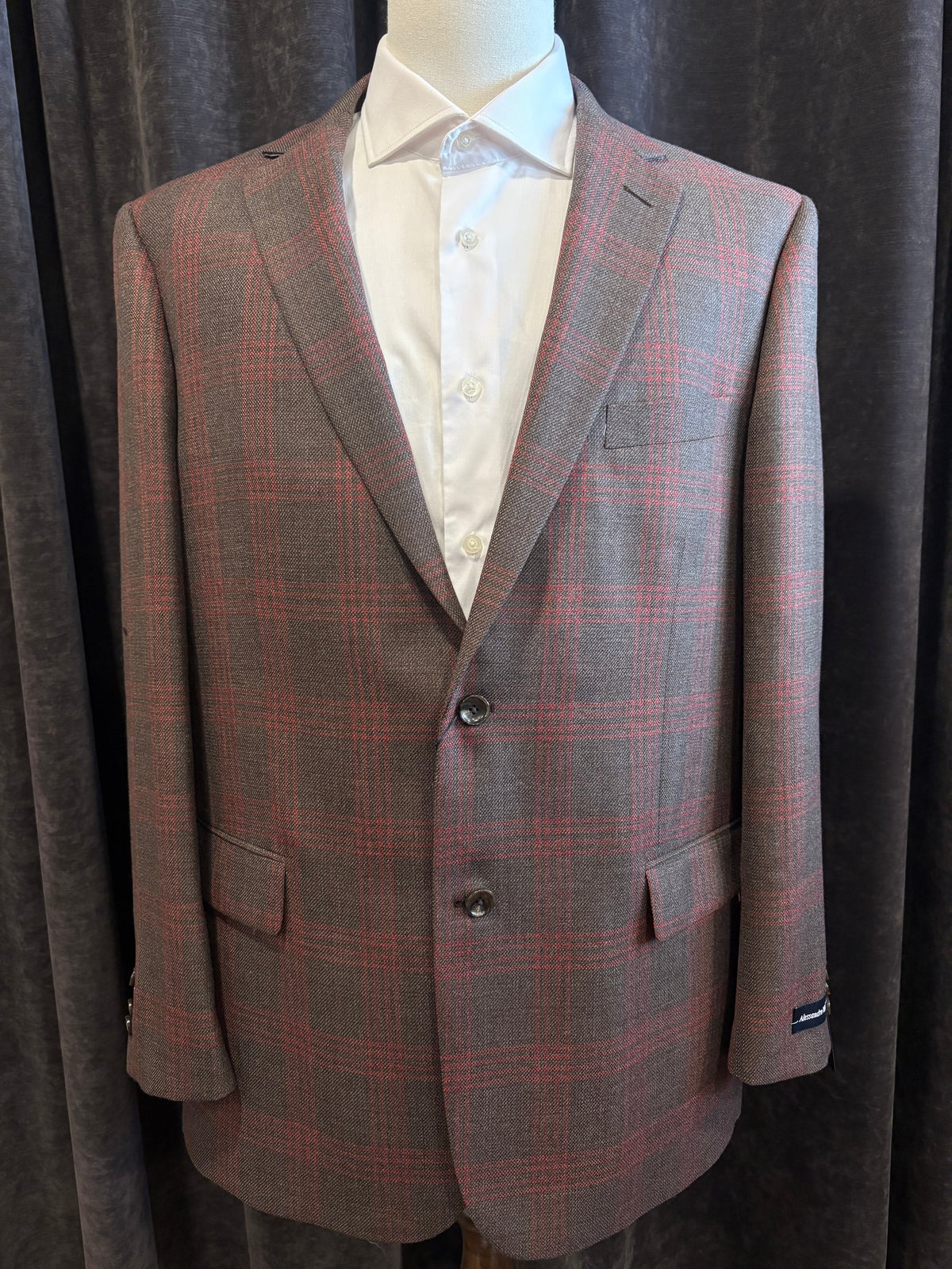Redwood Plaid Sport Coat