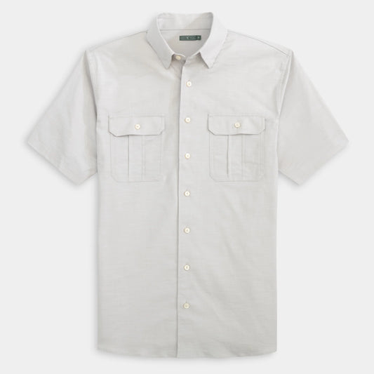 Parker Short Sleeve Sport Shirt - Quarry