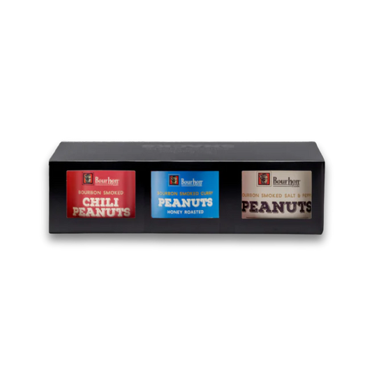 Bourbon Smoked Peanut Trio