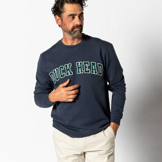 Duck Head Crewneck Sweatshirt - Navy