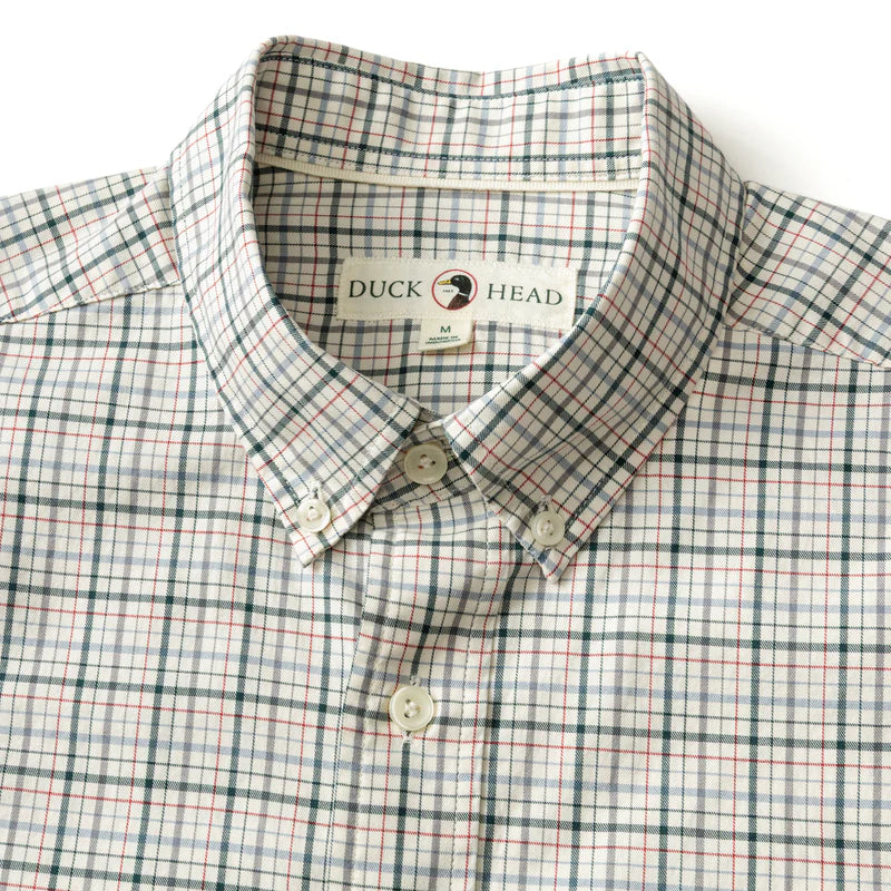 Cooper Plaid Sport Shirt - Emerald Green