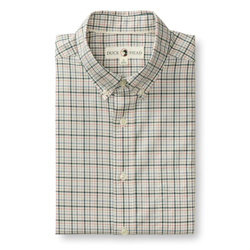 Cooper Plaid Sport Shirt - Emerald Green