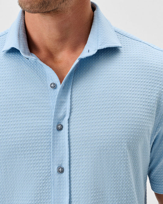 Surfsucker Knit Button Down