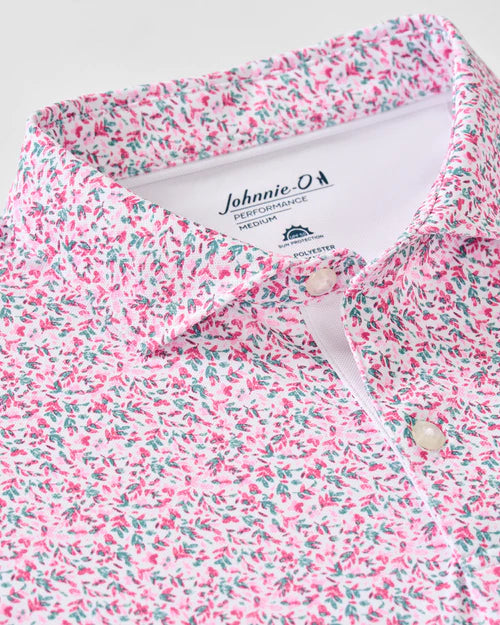 Performance Mesh Polo - Bloom Neat