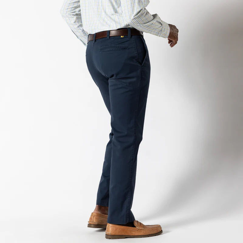 Classic Fit Gold School Chino - Navy