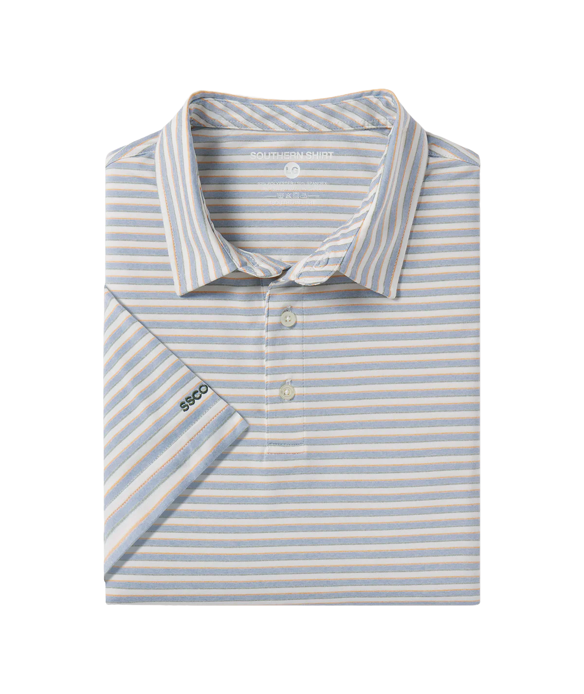 Cahaba Heather Stripe Polo