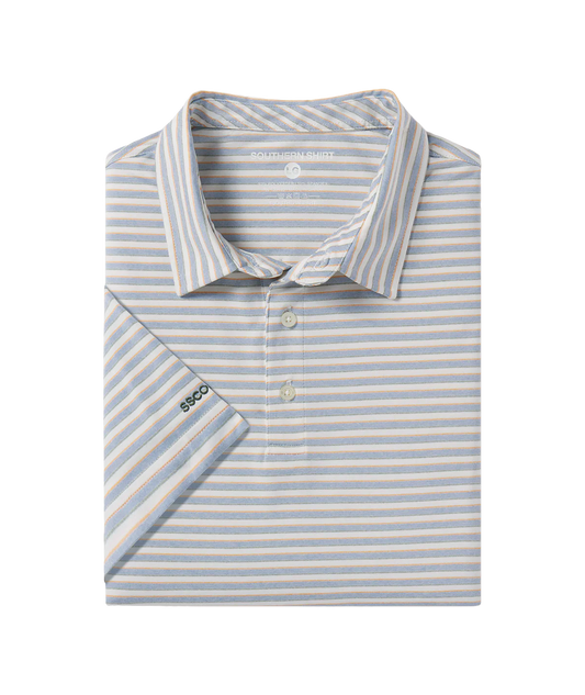 Cahaba Heather Stripe Polo