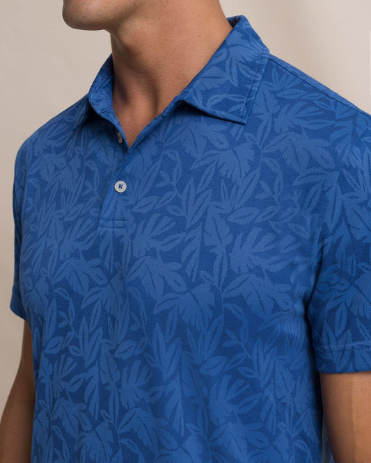 Island Fronds Jacquard Polo