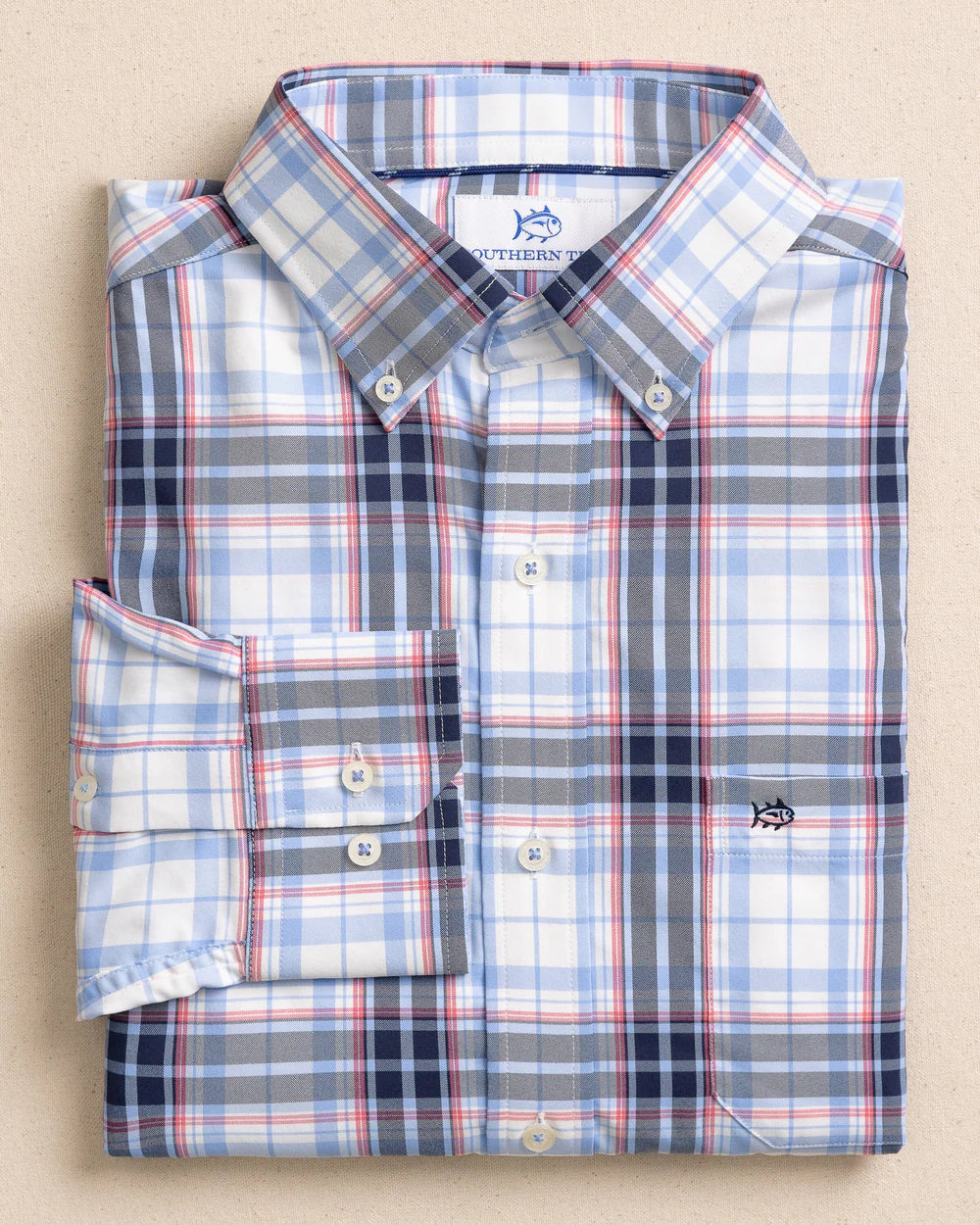 Willowbrook Plaid Sportshirt - Ocean Channel