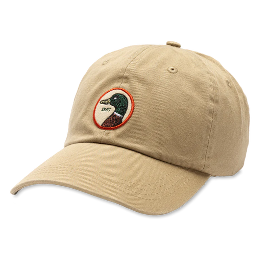 Circle Patch Twill Hat - Khaki
