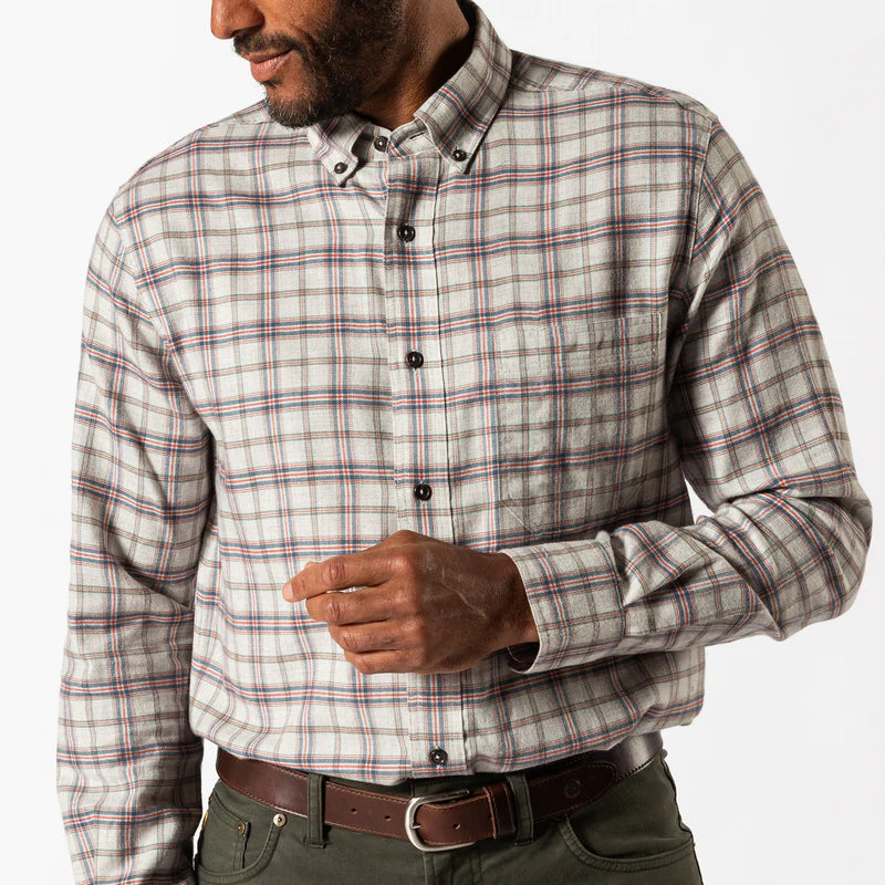 Malcolm Cotton Flannel Sport Shirt