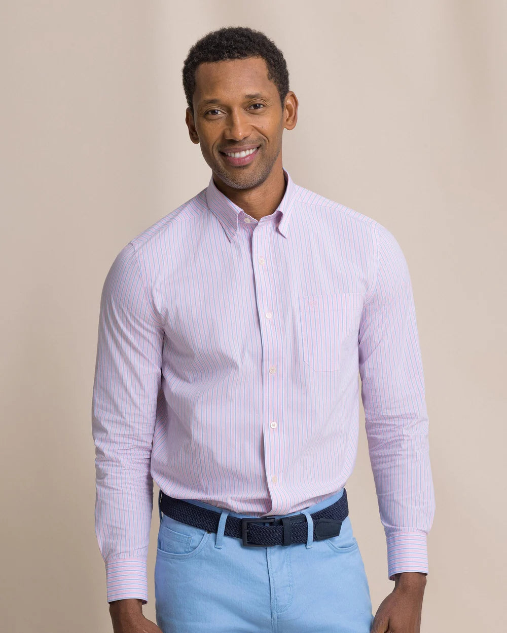 Amelia Island Stripe Sportshirt