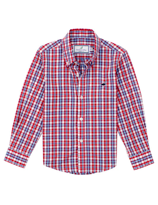 Boys Seasonal Sportshirt USA