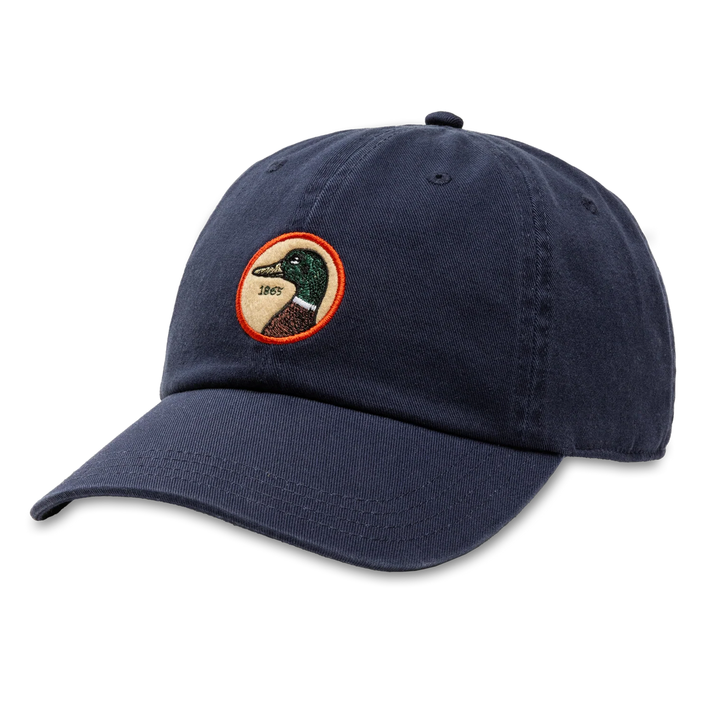 Circle Patch Twill Hat - Maritime Blue