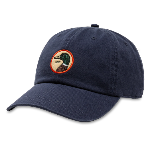 Circle Patch Twill Hat - Maritime Blue