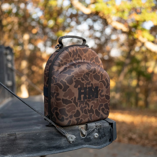 River Camo Hat Case