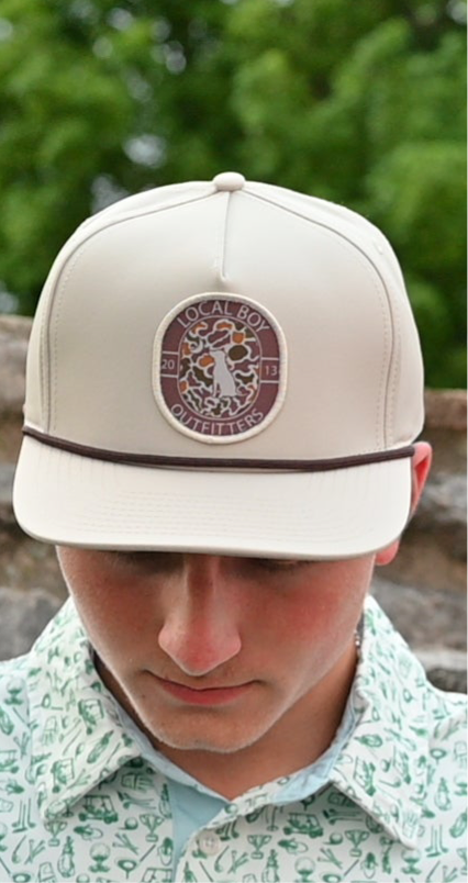 Vintage Crest Rope Hat